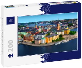 Lais Puzzle - Panorama of Stockholm, Schweden - 200 Teile