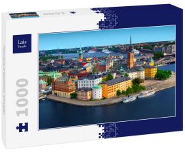 Lais Puzzle - Panorama of Stockholm, Schweden - 1.000 Teile