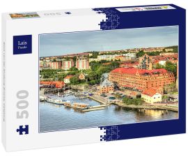 Lais Puzzle - Blick von der Älvsborg-Brücke, Göteborg - 500 Teile