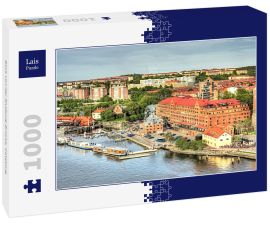 Lais Puzzle - Blick von der Älvsborg-Brücke, Göteborg - 1.000 Teile