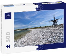 Lais Puzzle - historische Schleifmühle bei Jordhamn, Insel Öland, Schweden - 500 Teile
