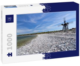 Lais Puzzle - historische Schleifmühle bei Jordhamn, Insel Öland, Schweden - 1.000 Teile