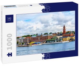 Lais Puzzle - Blick auf das Stadtzentrum von Helsingborg - Schweden - 1.000 Teile