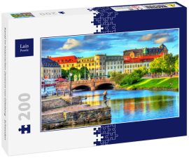 Lais Puzzle - Kanal im historischen Zentrum von Göteborg - Schweden - 200 Teile