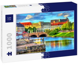 Lais Puzzle - Kanal im historischen Zentrum von Göteborg - Schweden - 1.000 Teile