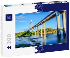 Lais Puzzle - Brücke bei Uddevalla, Schweden - 200 Teile