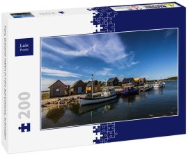 Lais Puzzle - Faro, Gotland: Hafen in Faro auf Gotland, Schweden - 200 Teile