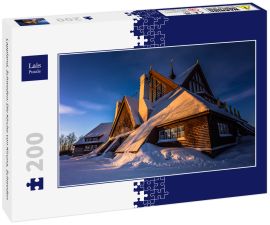 Lais Puzzle - Lappland, Schweden: Die Kirche von Kiruna, Schweden - 200 Teile