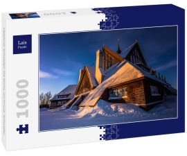 Lais Puzzle - Lappland, Schweden: Die Kirche von Kiruna, Schweden - 1.000 Teile