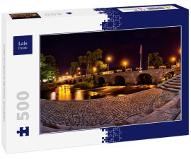 Lais Puzzle - Unten am Fluss in Värnamo, Schweden - 500 Teile