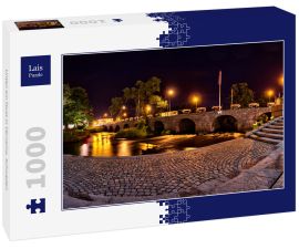 Lais Puzzle - Unten am Fluss in Värnamo, Schweden - 1.000 Teile