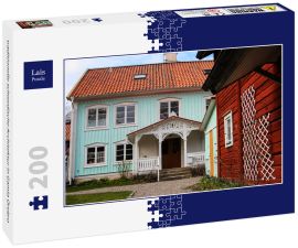 Lais Puzzle - traditionelle schwedische Architektur in Gamla Örebro - 200 Teile