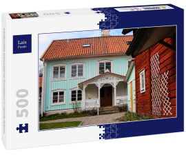 Lais Puzzle - traditionelle schwedische Architektur in Gamla Örebro - 500 Teile