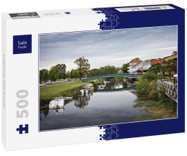 Lais Puzzle - Kungsbacka Stadt Flussufer - 500 Teile
