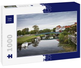 Lais Puzzle - Kungsbacka Stadt Flussufer - 1.000 Teile