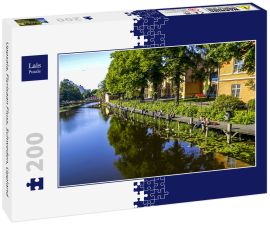 Lais Puzzle - Uppsala, Flyrisaan Fluss, Schweden, Uppland - 200 Teile