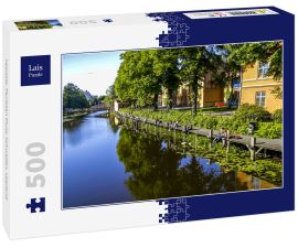 Lais Puzzle - Uppsala, Flyrisaan Fluss, Schweden, Uppland - 500 Teile