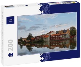 Lais Puzzle - Ein Blick auf den alten Teil von Eskilstuna, Schweden - 200 Teile