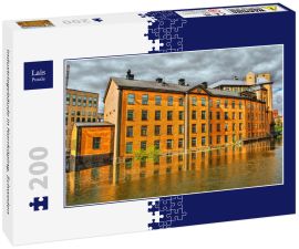 Lais Puzzle - Industriegebäude in Norrköping, Schweden - 200 Teile