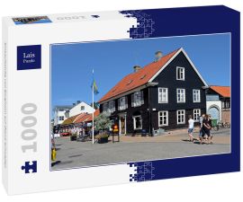 Lais Puzzle - Einkaufsstrße von Borgholm auf Öland Schweden - 1.000 Teile