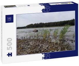 Lais Puzzle - Am Ufer des Händen See bei Kristinehamn in Schweden - 500 Teile