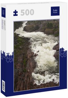 Lais Puzzle - Vattenfall in Trollhättan, Schweden - 500 Teile