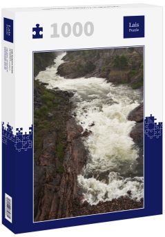 Lais Puzzle - Vattenfall in Trollhättan, Schweden - 1.000 Teile