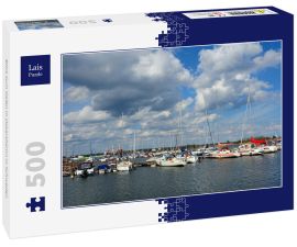 Lais Puzzle - Blick zum Hafen in Oskarshamn in Schweden - 500 Teile