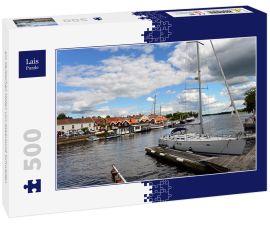 Lais Puzzle - am idyllischen Hafen von Askersund Schweden - 500 Teile