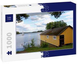 Lais Puzzle - altes Bootshaus am Alsensee in Askersund Schweden - 1.000 Teile