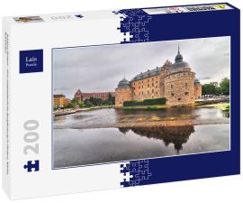 Lais Puzzle - Schloss Örebro - eine mittelalterliche Burgfestung in Örebro, Närke, Schweden - 200 Teile