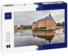 Lais Puzzle - Schloss Örebro - eine mittelalterliche Burgfestung in Örebro, Närke, Schweden - 500 Teile
