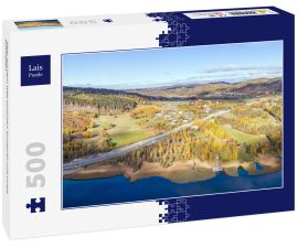 Lais Puzzle - Meer auf dem Weg zwischen Sundsvall und Lulea, Schweden - 500 Teile