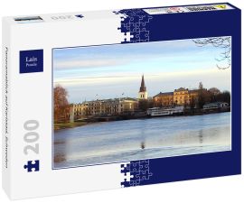 Lais Puzzle - Panoramablick auf Karlstad, Schweden - 200 Teile