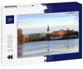 Lais Puzzle - Panoramablick auf Karlstad, Schweden - 1.000 Teile