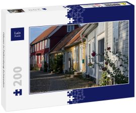 Lais Puzzle - Häuser in Falkenberg Schweden - 200 Teile