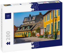 Lais Puzzle - Blick auf eine Straße im Zentrum von Lund, Schweden - 200 Teile