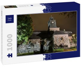 Lais Puzzle - Enkoping, Schweden Die Frauenkirche, Varfrukyrkan, am Abend - 1.000 Teile
