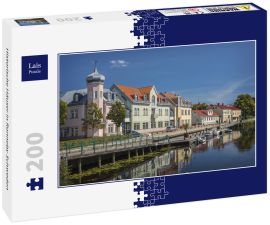 Lais Puzzle - Historische Häuser in Ronneby Schweden - 200 Teile