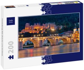 Lais Puzzle - Heidelberg Alte Brücke und Schloss - 200 Teile