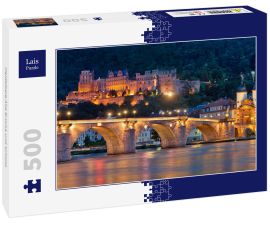 Lais Puzzle - Heidelberg Alte Brücke und Schloss - 500 Teile