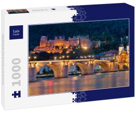 Lais Puzzle - Heidelberg Alte Brücke und Schloss - 1.000 Teile