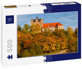 Lais Puzzle - Schlosspark mit dem Schloss Ballenstedt im Herbst - 500 Teile