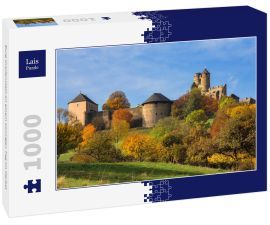 Lais Puzzle - Burg Greifenstein an einem sonnigen Tag im Herbst - 1.000 Teile