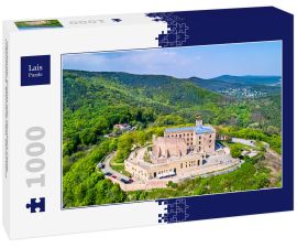 Lais Puzzle - Hambacher Schloss oder Hambach Castle, Luftaufnahme. Rheinland-Pfalz, Deutschland - 1.000 Teile