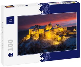 Lais Puzzle - Burg Burghausen im Winter - 100 Teile