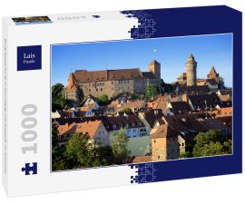 Lais Puzzle - Burg Kaiserburg in Nürnberg mit Altstadt im Sommer - 1.000 Teile