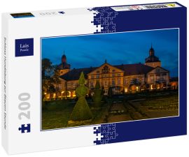 Lais Puzzle - Schloss Hundisburg zur Blauen Stunde - 200 Teile