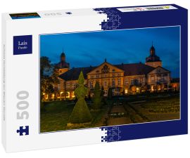 Lais Puzzle - Schloss Hundisburg zur Blauen Stunde - 500 Teile