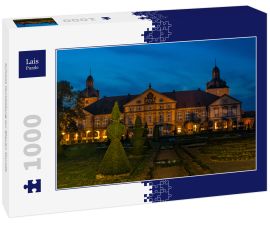 Lais Puzzle - Schloss Hundisburg zur Blauen Stunde - 1.000 Teile